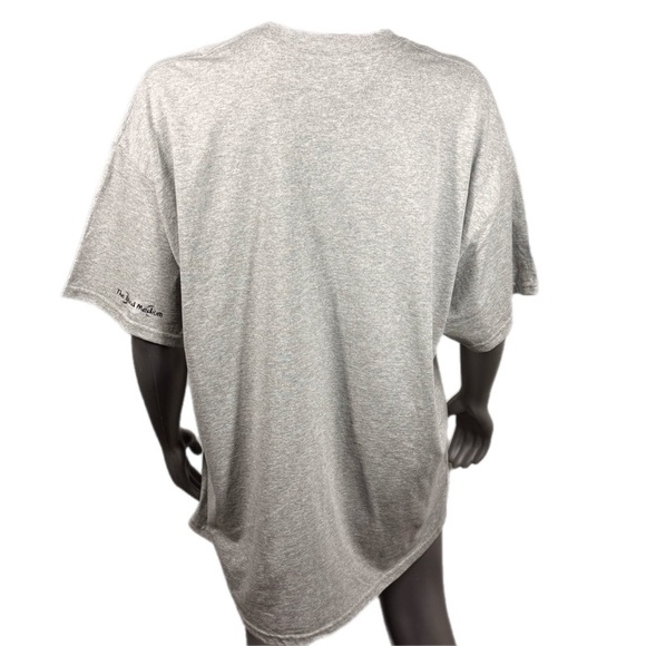 The Blind Medium | PUNCH TODAY ON THE FACE Graphic Short Sleeve T Grey & Blue - Picture 6 of 12